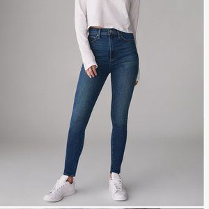 Denim Forum Lola high rise skinny jeans, Sz 27